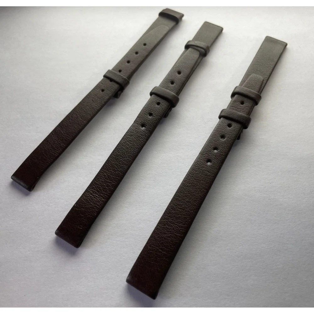 Three Watch‎ bands Swiss made No Buckles 10mm 11mm